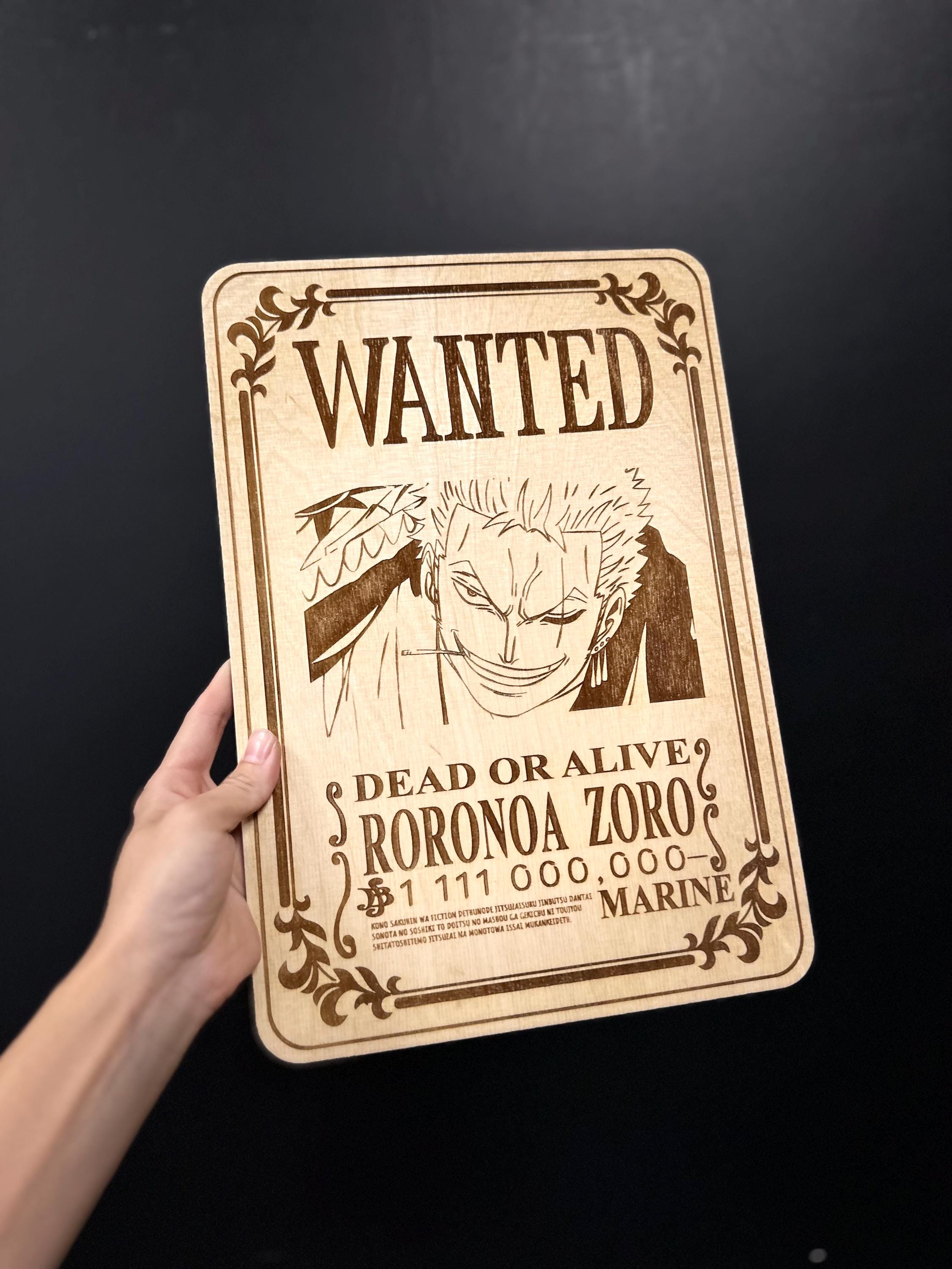ワンピース ゾロ ポスター 手配書 缶バッジ 特典 イラストカード 色紙 エース ONEPIECE ワンピース 手配書 ポスター ロロノア・ゾロの通販 by