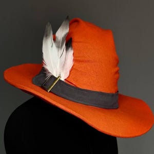 Wizard Hat Fantasy Hat – Customizable Feather Accent, Custom Magic Hat