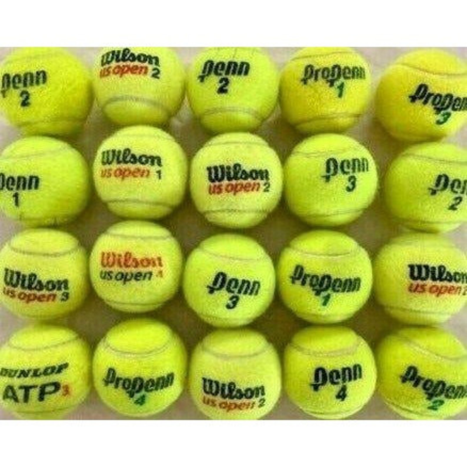 Lot of 25 EXCELLENT CLEAN Tennis Balls Dogs Love 'em Etsy