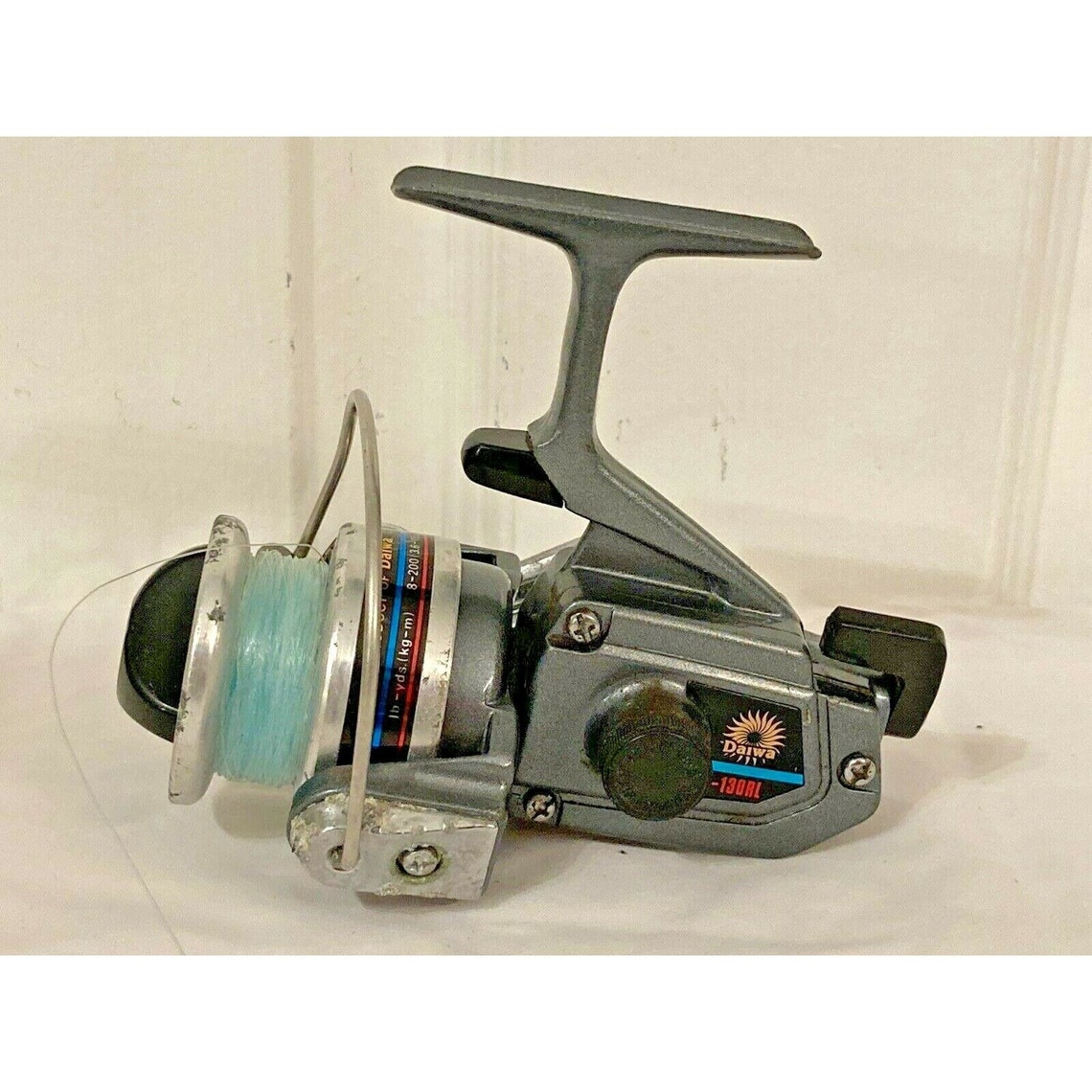Vintage Daiwa A130rl Spinning Fishing Reel Gear Ration 13.7 Etsy