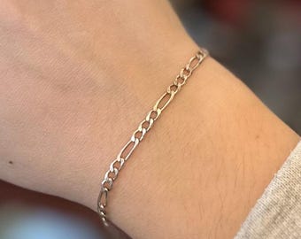 アクセサリー Vintage Italian Silver925 Bracelet VINTAGE STERLING SILVER CRISS CROSS X LINK BRACELET SIGNED