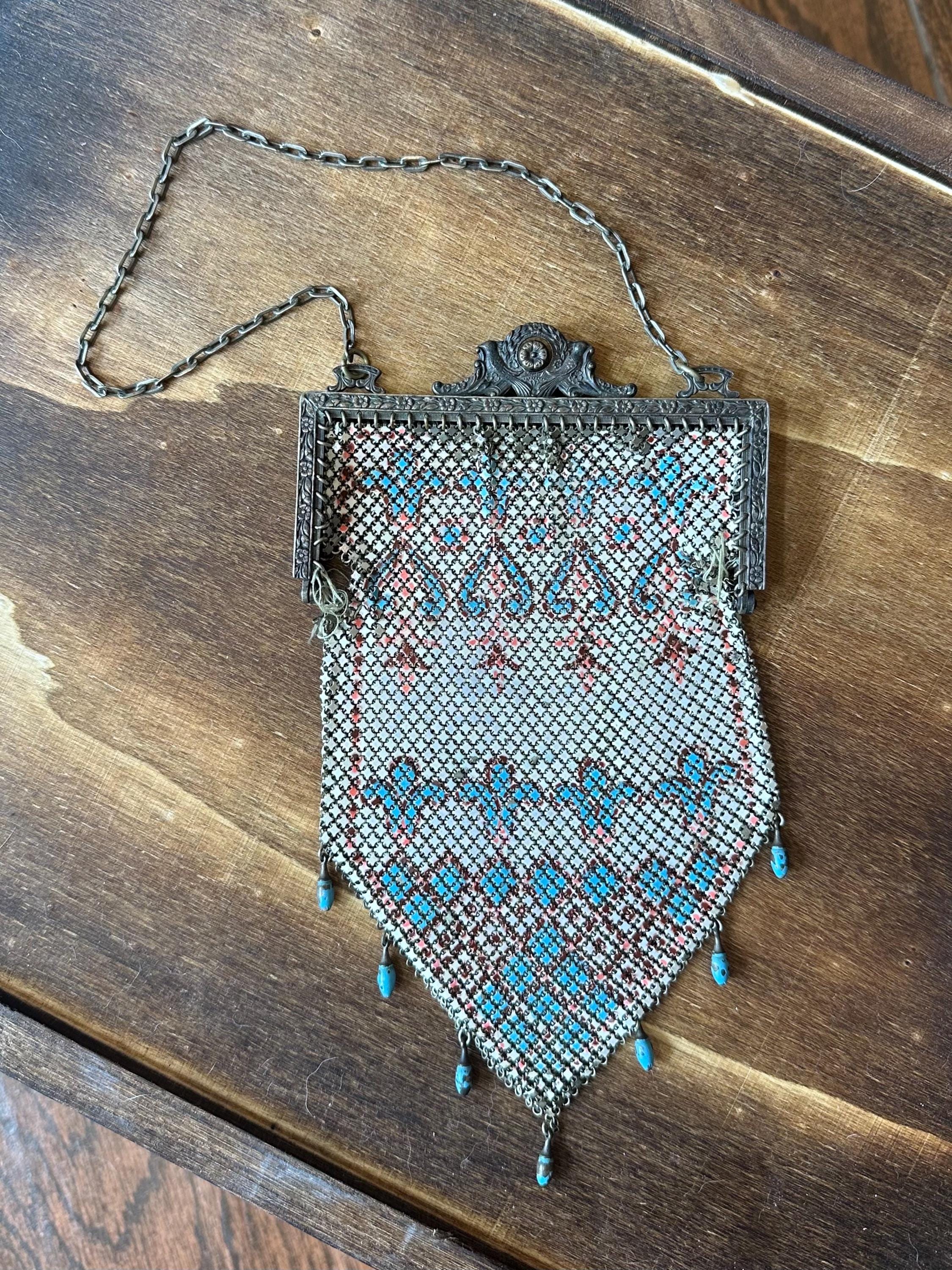 1900年初頭 Mandalian Mfg.Co メタル メッシュ パース Mandalian Mfg Co - Etsy