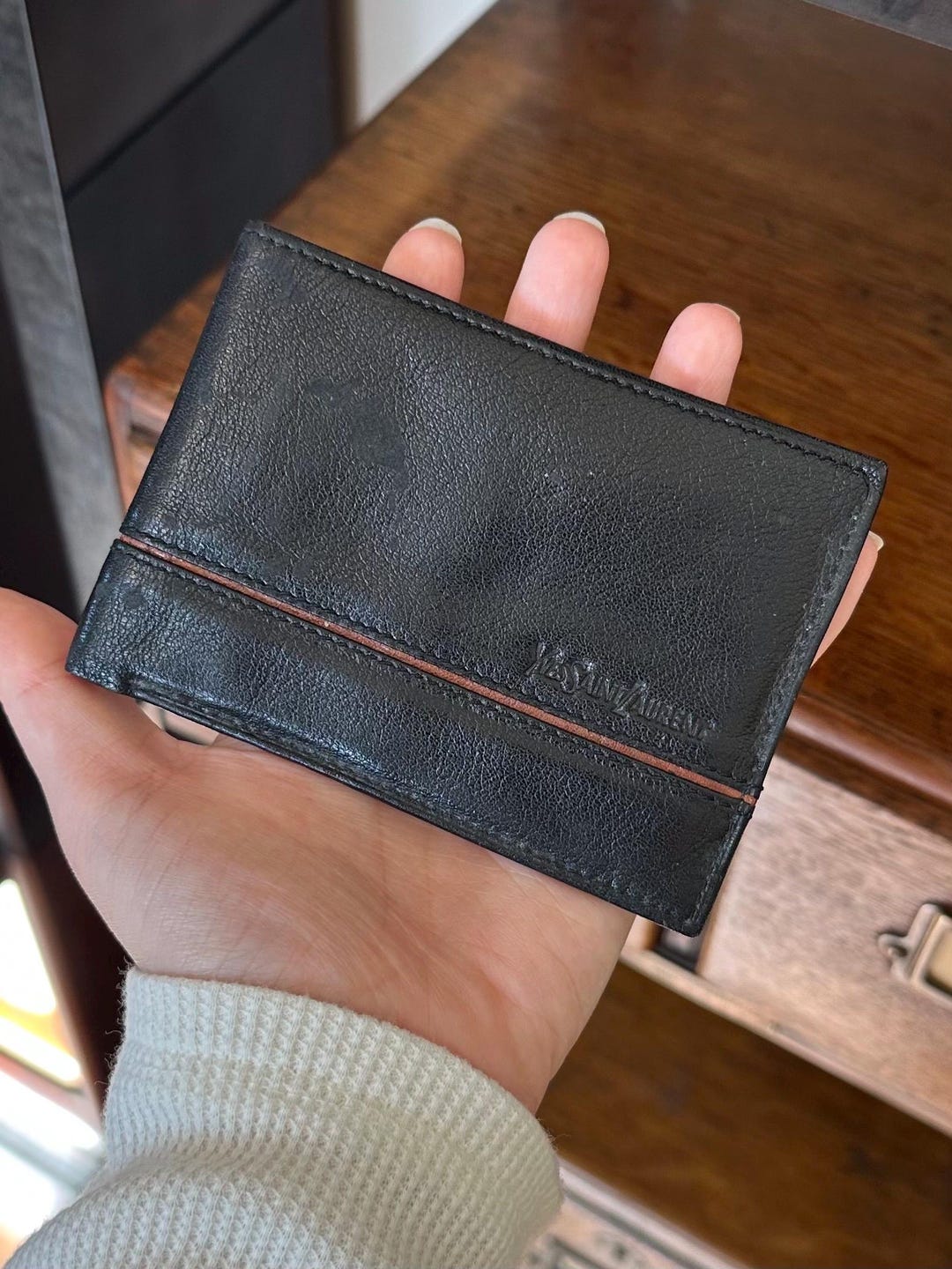 Mens Wallets Saint Laurent Pineapple Wallet New K7175 Kate Spade