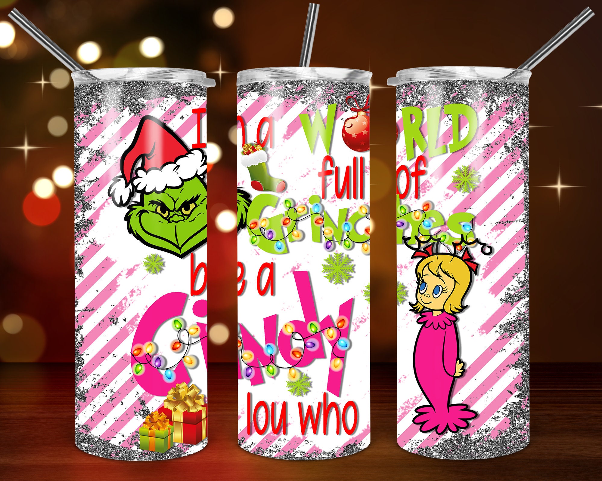 The grinch tumbler, christmas tumbler, whoville tumbler, how the grinc –  Southern Scented Gifts