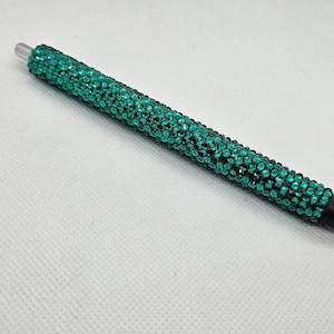 Rhinestone Emerald Green Bling Gel Pens