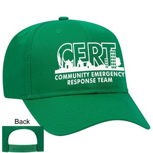 CERT - Community Emergency Response Team Hat / Cap for CERT Teams