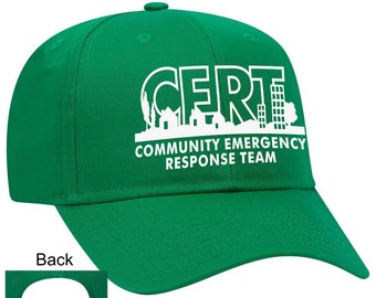 CERT - Community Notfall Response Team Mütze / Cap für CERT-Teams