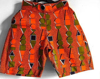 ankara shorts and tops for ladies