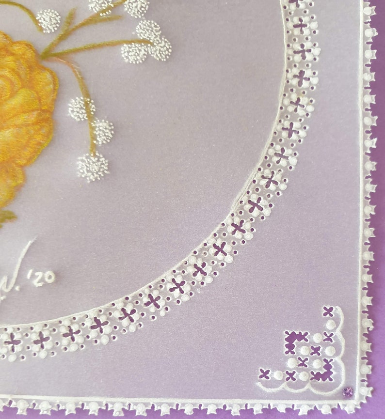 Customization possible! Handmade with a matching envelope Personalized greeting card for any occasion in parchment pergamano technique