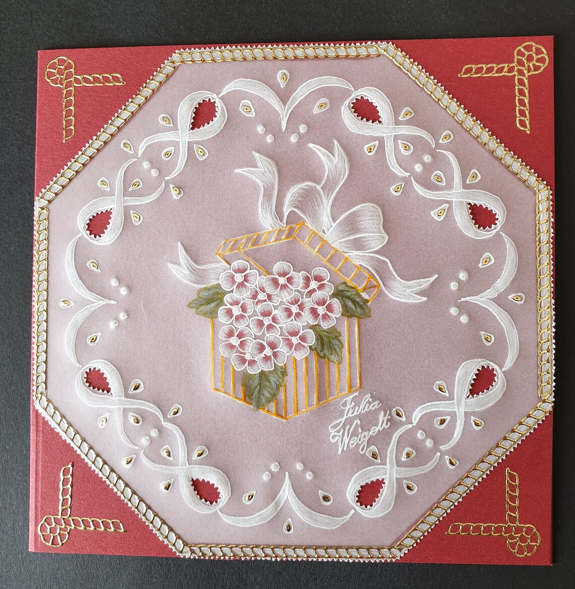 Personalized greeting card for any occasion in parchment Etsy