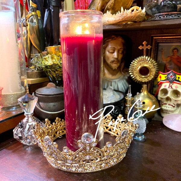 Success 7 Day Ritual Candle Spell - Candle Altar Service for Achieving Dreams