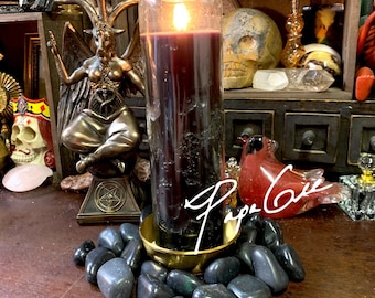 Banishing & Uncrossing 7 Day Ritual Candle Spell - Candle Altar Service for Unhexing