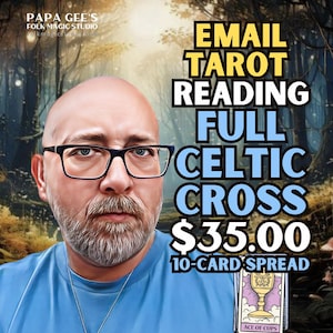 Tarotlezen per e-mail - Keltisch kruis 10 kaarten volledig lezen - Tarotlezen, kaartlezen, paranormaal begaafd, waarzeggerij