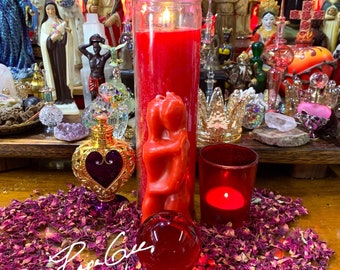 Passion and Lust 7 Day Ritual Candle Spell - Candle Altar Service