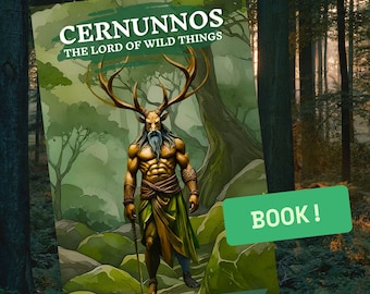 Cernunnos - The Lord of Wild Things - autographed book - pagan - witchcraft