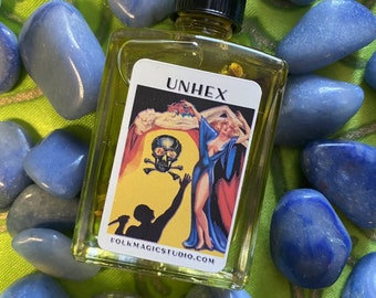 Unhex Oil – for removing curses and jinxes - Hoodoo Ritual Oil