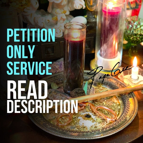 Cut and Clear Petition Altar Service
