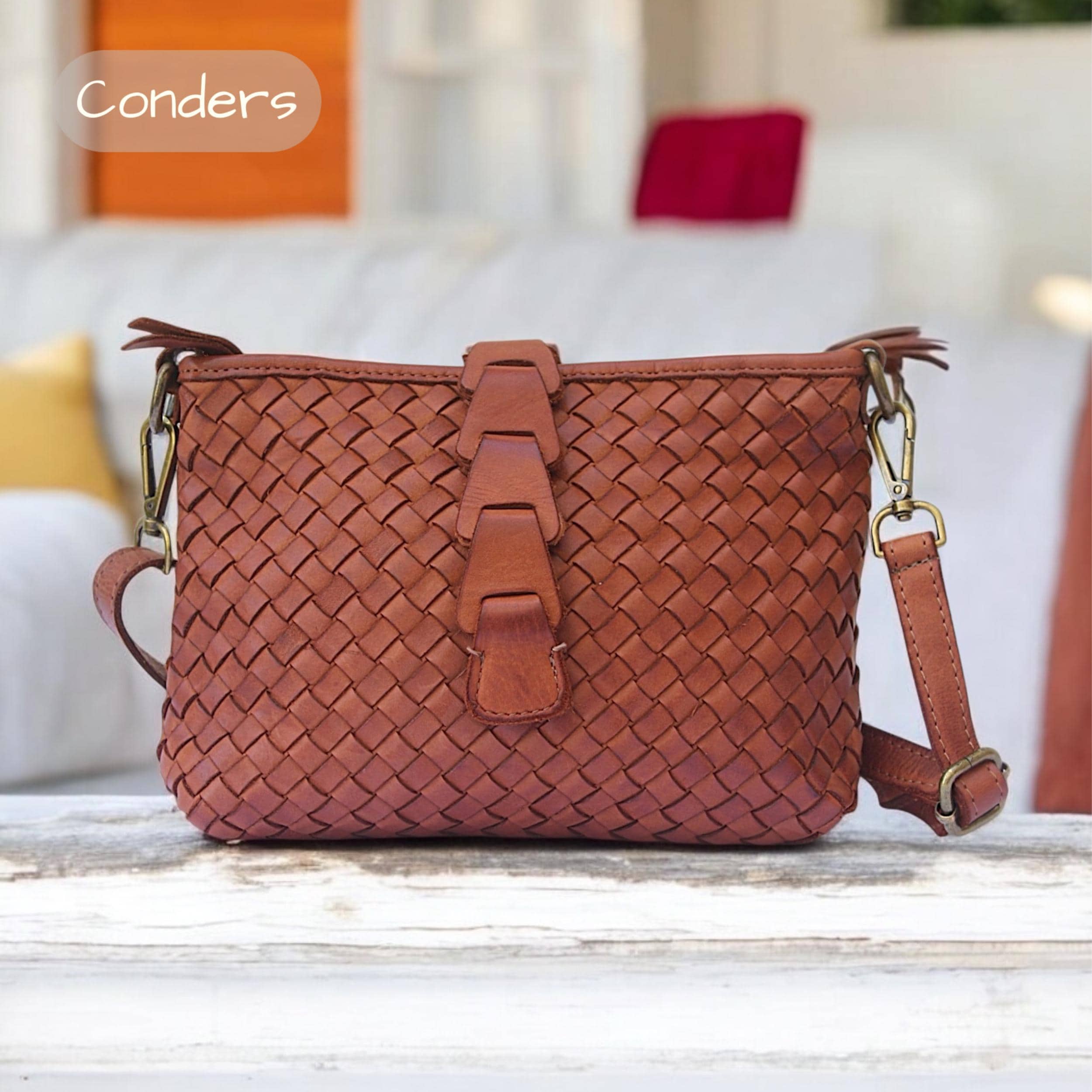 COACH Signature Accessory Pouch Brown COACH Accessory Pouch Brown 