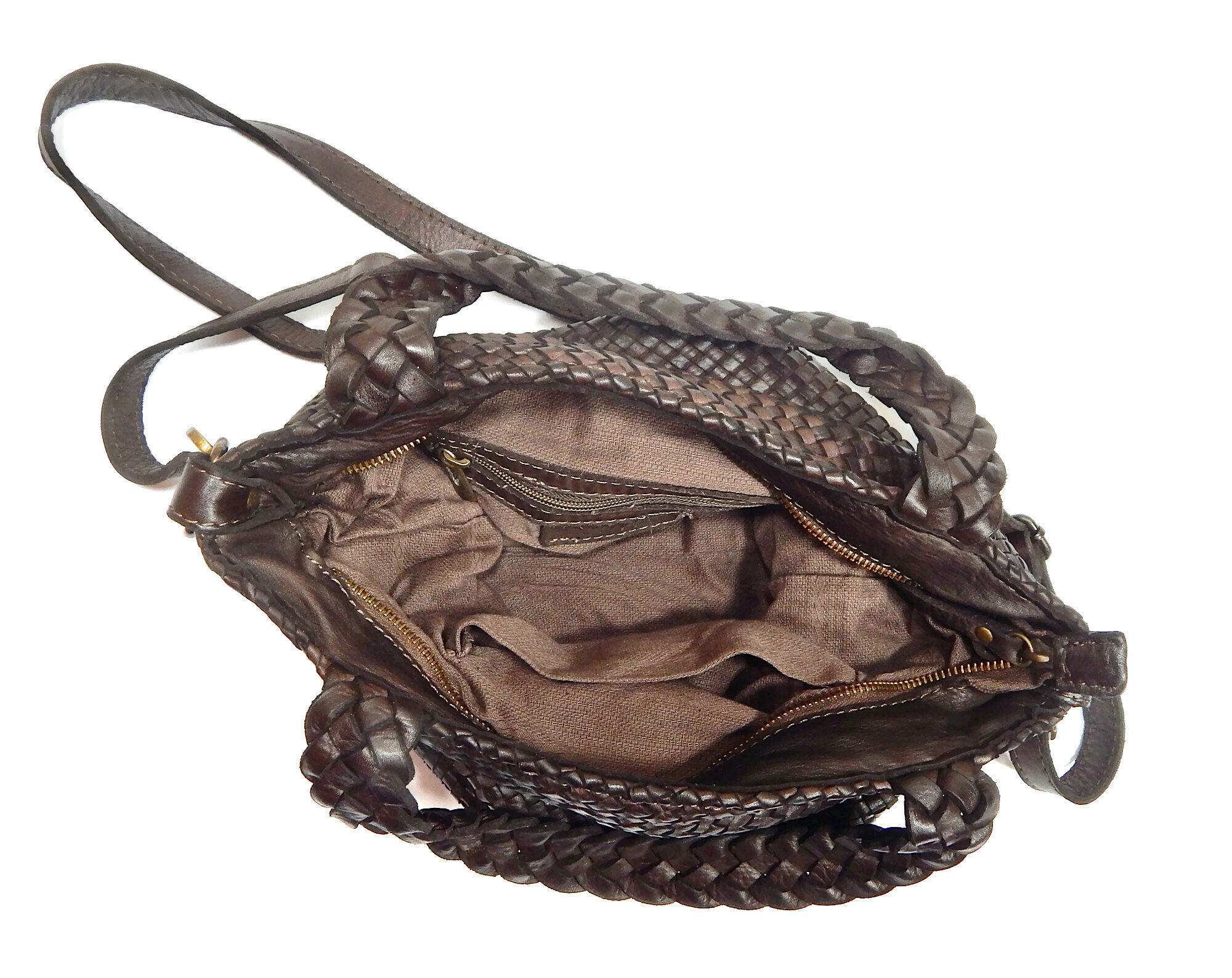 バッグ Synthetic Leather Rope Handle Bag Leather Rope Bag - Etsy Canada