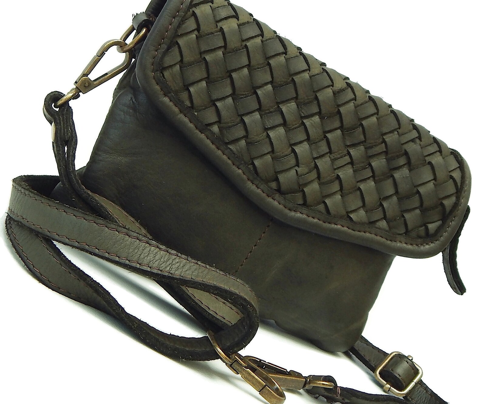 Woven Clutch Bag main image 1
