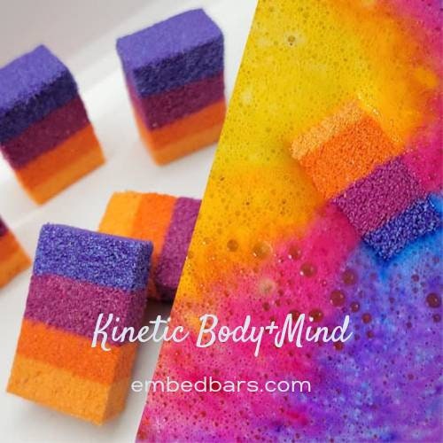 Bath Bomb Embed Bars - Sunset