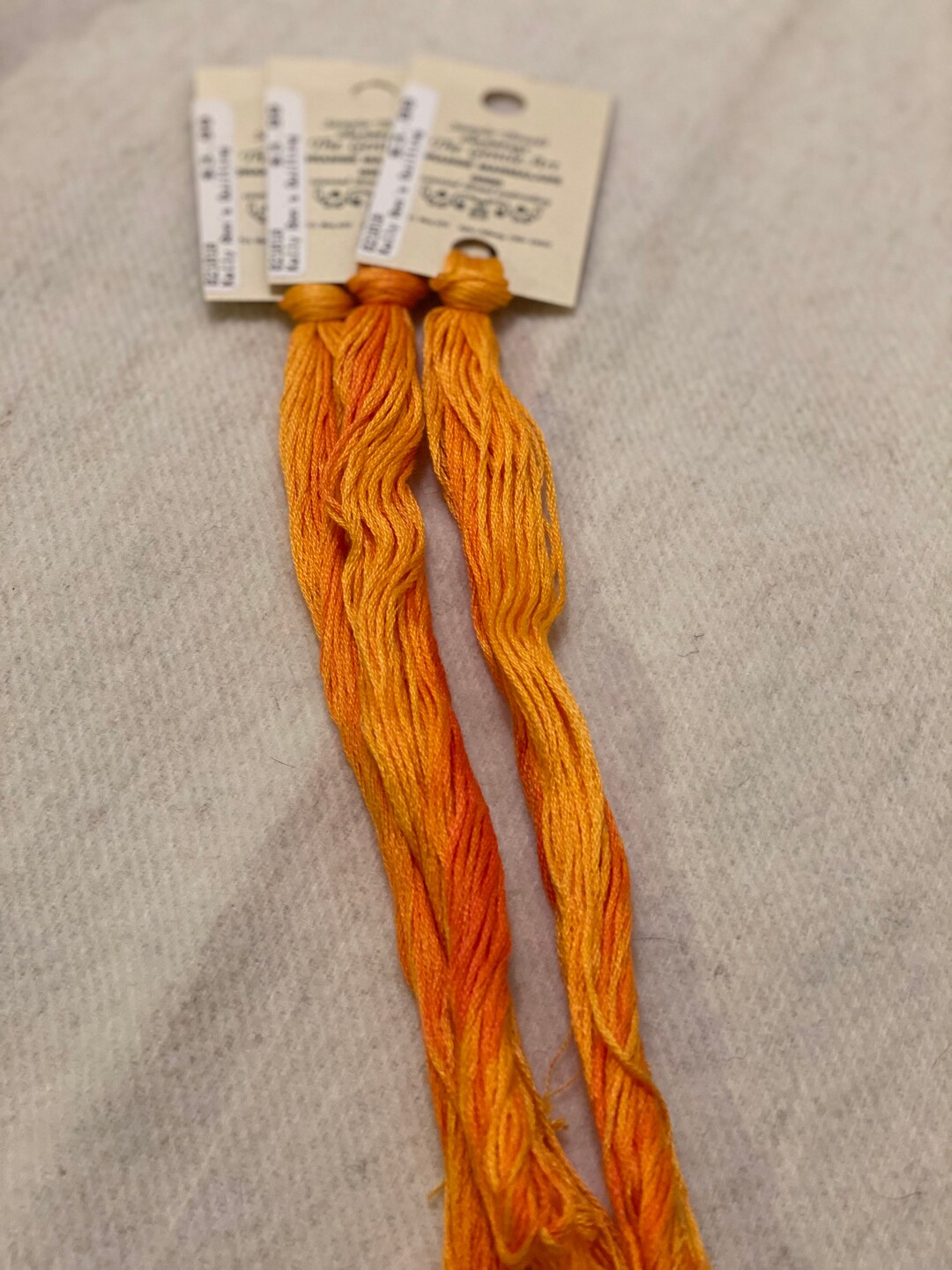 The Gentle Art 6 Strand Floss Sampler Threads Hand Dyed Floss Etsy