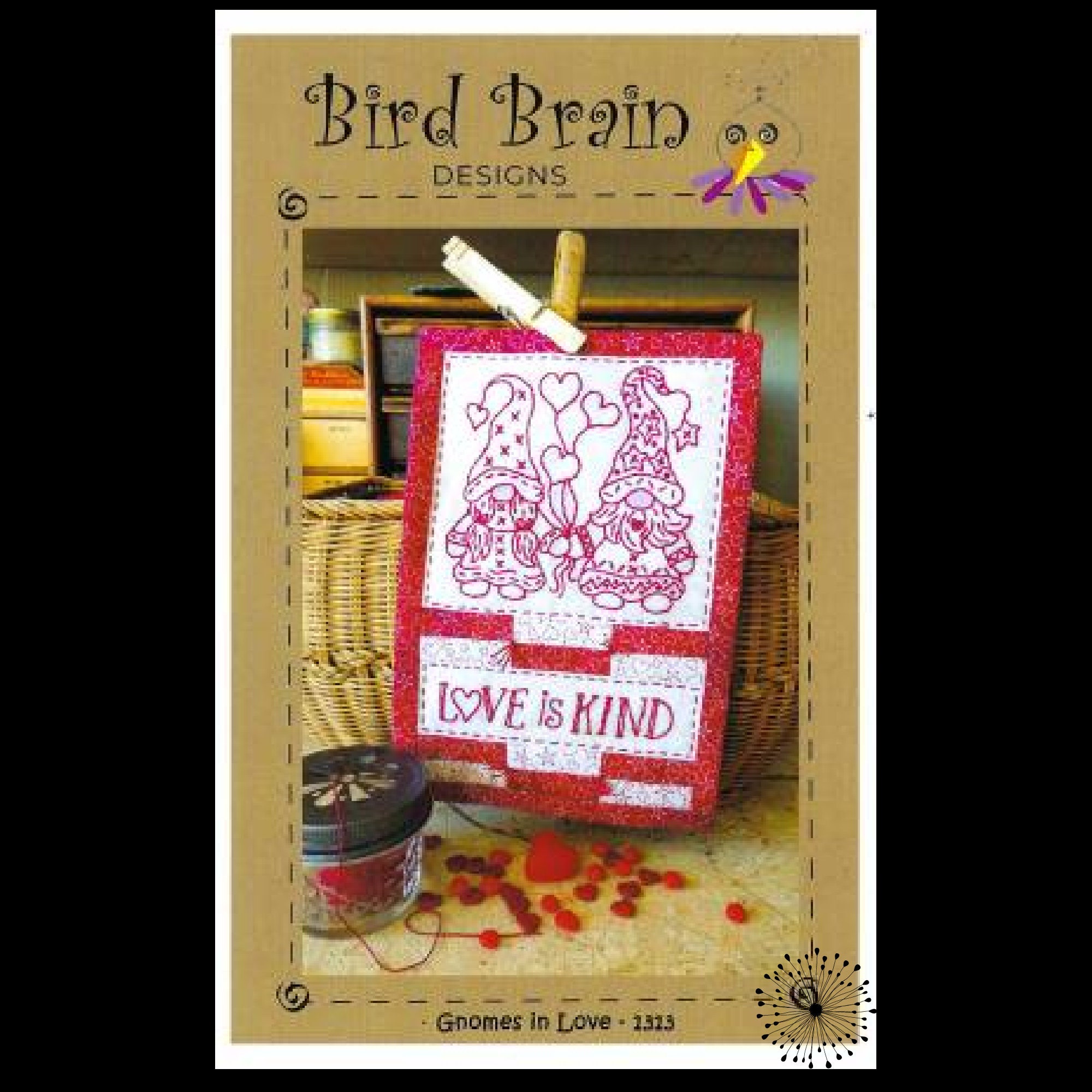 Bird Brain Designs Gnomes in Love Hand Embroidery Pattern - Etsy