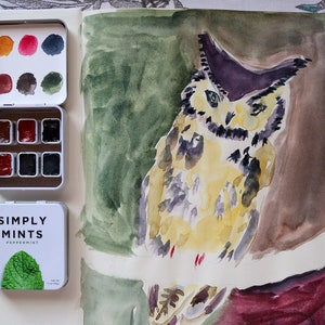 Daniel Smith Vintage Professional Watercolor Palette Set of 6 with Tin