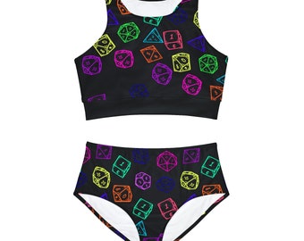 D&D Dice Sporty Bikini Set