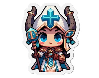 Cleric Player Die-Cut Magnet