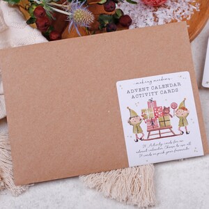 24 Christmas Activity Cards For Advent Calendar