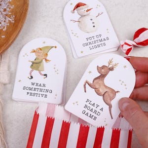24 Christmas Activity Cards For Advent Calendar