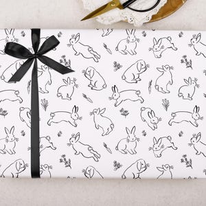 Easter Bunny Wrapping Paper for Kids & Adults