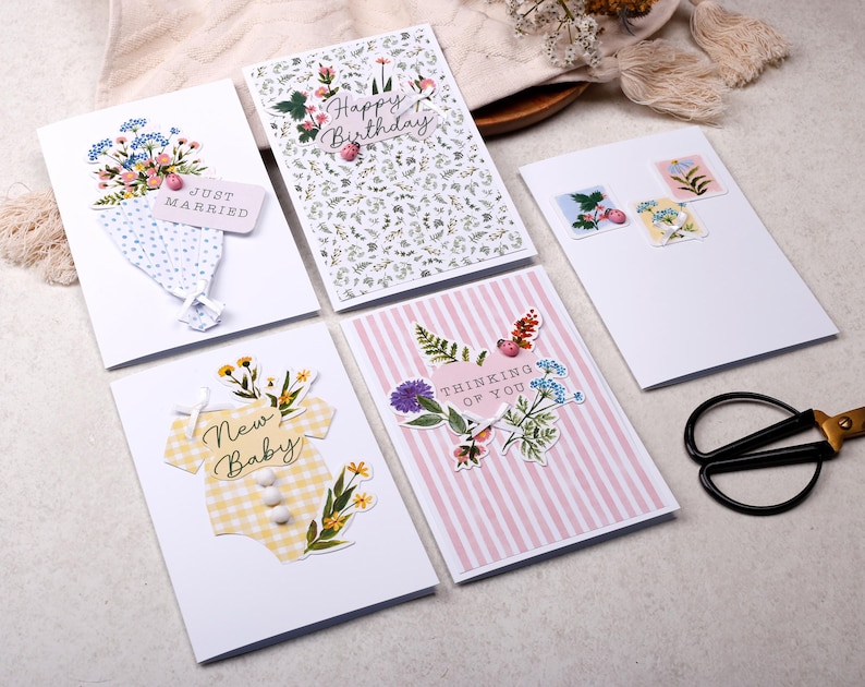 DIY Make Your Own Greeting Card Kit