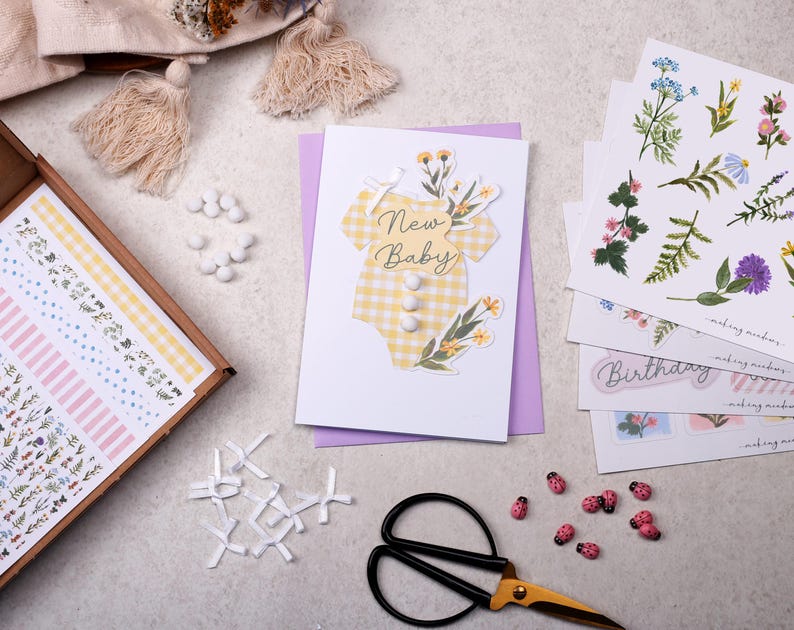 DIY Make Your Own Greeting Card Kit
