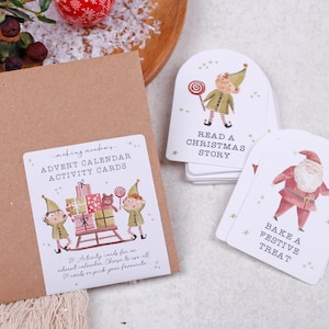 24 Christmas Activity Cards For Advent Calendar