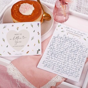 Personalised Letter To My Daughter As I Watch You Grow Floral Letter Writing Paper