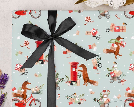 Personalised North Pole Delivery 2023, Christmas Wrapping Paper 