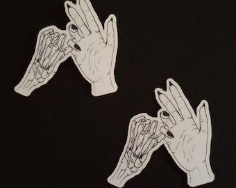 Pinky Promise Friendship Stickers 2pk