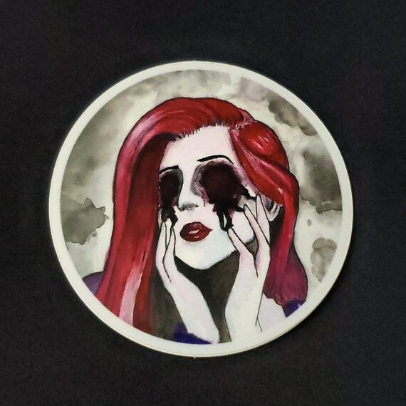 Self Reflection Horror Stickers