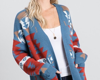 western aztec sweater