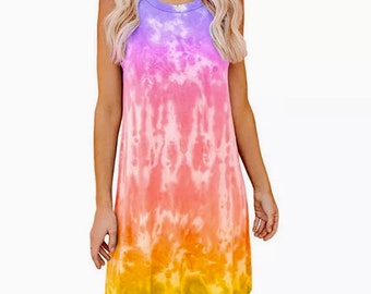 tie dye ladies clothing