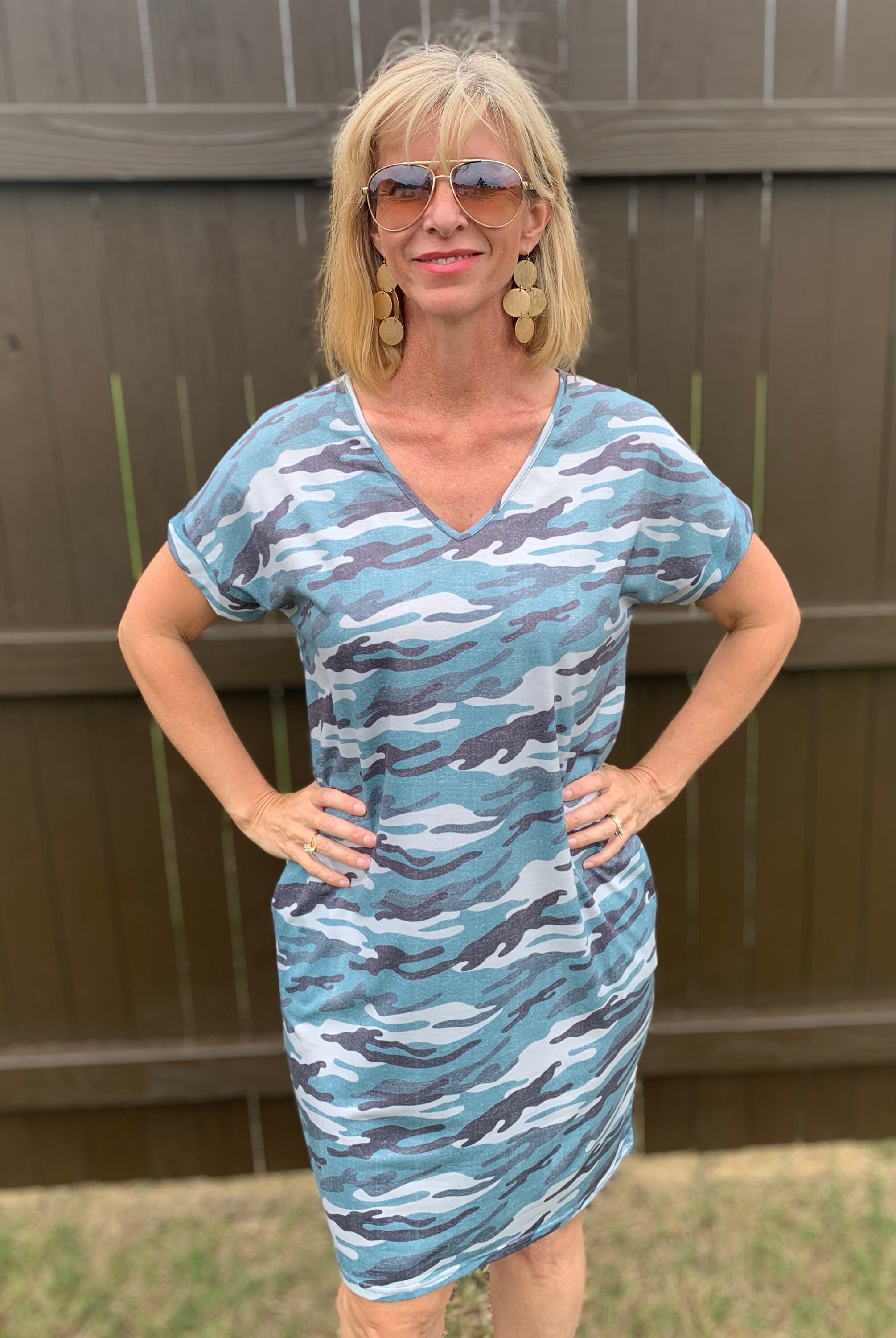 Camo dress for Women Ladies Camouflage dress lightweight camo Etsy