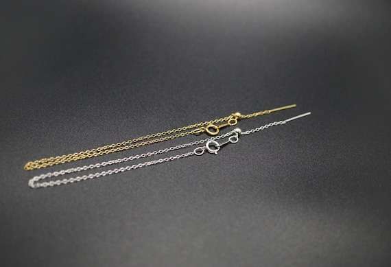Gold-Filled Adjustable Bracelet, Add-A-Bead Chain Bracelet, Sterling Silver Adjustable-length