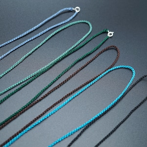 Thick 4mm satin necklace cords 14-36 inches