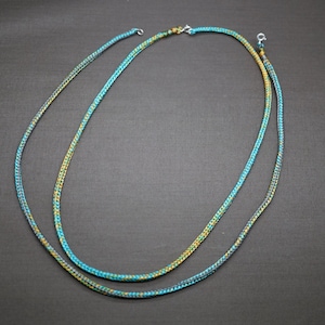 2.8mm Colorful Silk Cord Necklace,Braided Thick Rope Necklace,Multicolor Silk Necklace,for Jewelry Making
