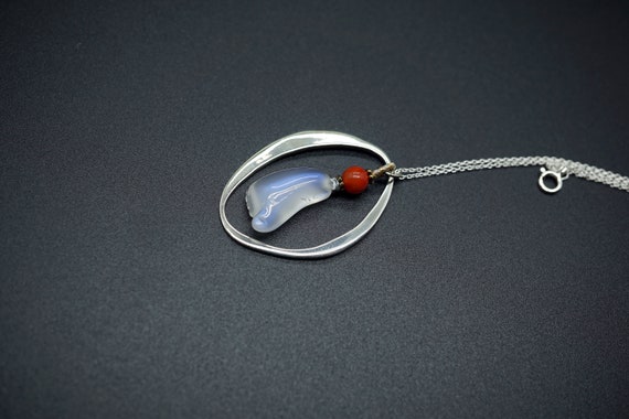 Rainbow Moonstone Baby Foot Charm, Sterling Silver Abstract Pendant, Unique Moonstone Charm