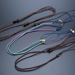 Braided Rope knots Ncklace Adjustable Cord Necklace For Pendant For Jewelry Making DIY