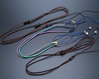 Braided Rope knots Ncklace Adjustable Cord Necklace For Pendant For Jewelry Making DIY