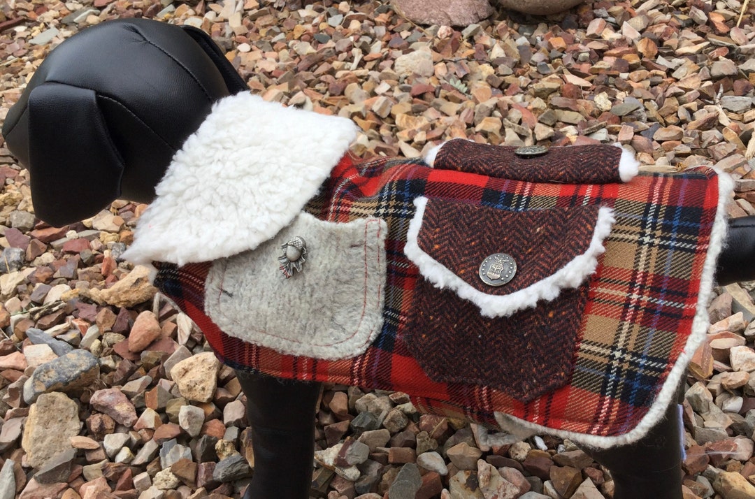 Dog Jacket, Custom Dog Jacket, Tweed Dog Jacket, Bespoke Dog Clothes